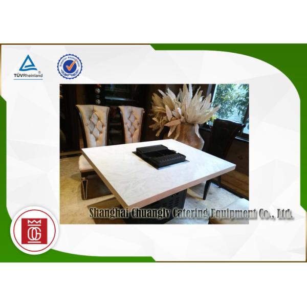 Dual Use Korean Rectangular Commercial Barbecue Grills Professional Bbq Equipment