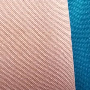 Quality Jinsuo Water Resistant Cotton Poly Canvas Fabric for Totes Bags Shoes Tarpaulin Blue for sale