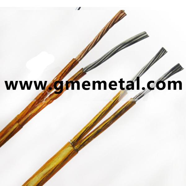 Fiberglass Braided Heat Resistant Electrical Wire , Silicone Rubber Insulated Cable