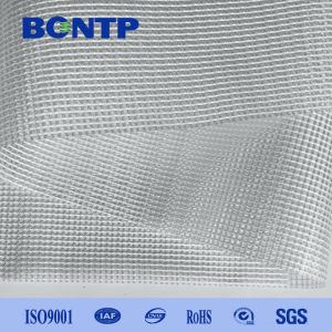 Tear Resistant Flame Retardant PVC Transparent Mesh Fabric Transparent Mesh