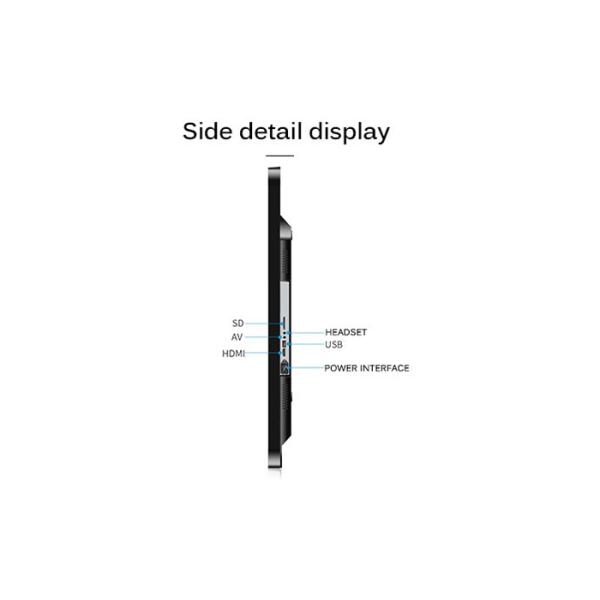 1920x1080 450cd/m2 55" Wall Mounted Digital Signage