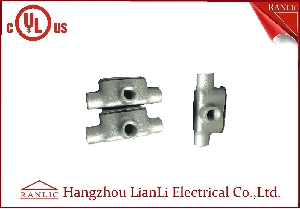 Quality 3&quot; 4&quot; 1/2&quot; Malleable Conduit Bodies , Hot Dip Galvanized T Conduit Body for sale