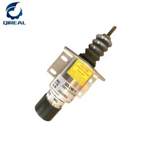 Excavator Fuel Shutoff Solenoid 2001-12F2U1B2A