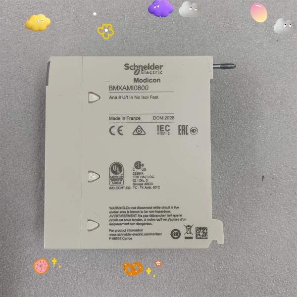 Buy SCHNEIDER BMXAMI0800 MODICON INPUT MODULE NON-ISOLATED FAST SPEED NEW at wholesale prices