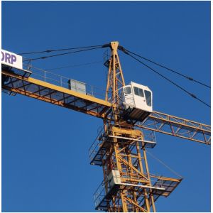 16 Ton Capacity Flat Top Tower Crane Constructuction Machinery