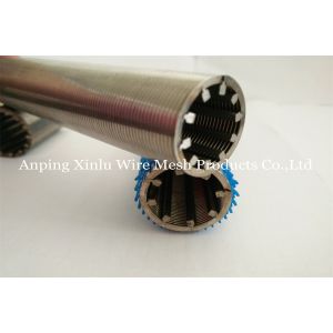 Wastewater Treatment Wedge Wire Johnson Screen Pipe Diameter 16"