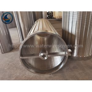 100um Slot Inlet And Outlet Wire Wrapped Screen Baskets