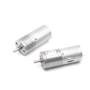 Brush High Speed Motor 24V JGA25-370 24V 36RPM 1:103 Robot High Rpm Dc Motor