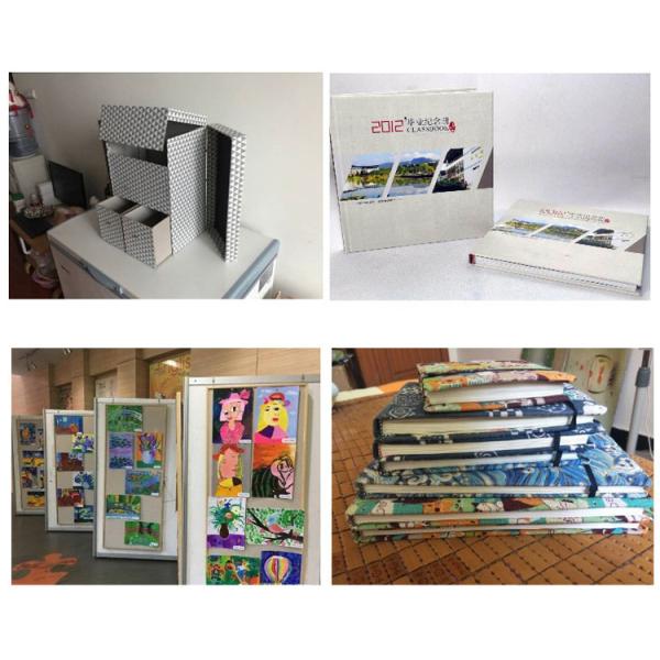 1000g 1200g Rigid Grey Carton Board For Arch File Hard Stiffness FSC Certified