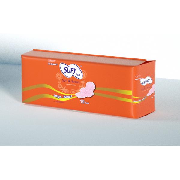 Night Use Disposable Sanitary Napkin Women Breathable Cotton Menstrual Pads