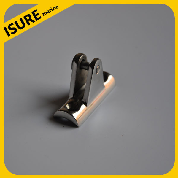 Buy Stainless Steel Boat Bimini Top Fitting 90 Degree rail hinge at wholesale prices