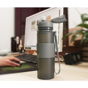 650ML Lightweight Collapsible Silicone Water Bottle