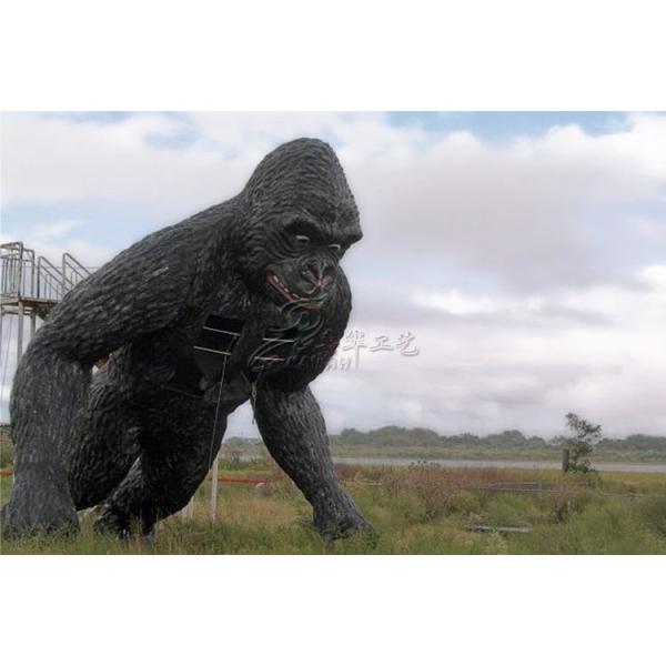 Buy Emulational Animatronic King Kong Gorilla For Amusement Theme Park at wholesale prices