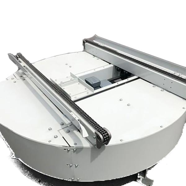 Industrial Aluminum Profile Chain Pallet Rotating Table With Brake Motor Drive