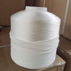 Tight Winding Raw White Polyester High Tenacity Yarn 120D/3