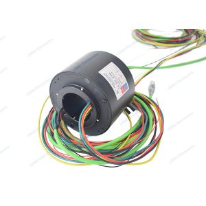 Quality Ethernet Signal Slip Ring with Profi-net RS232 &amp; Through Bore For Power system for sale
