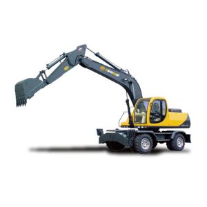 Quality Earth Moving Machinery 15ton Wheeled Excavator Cummins Engine For Building Construction for sale