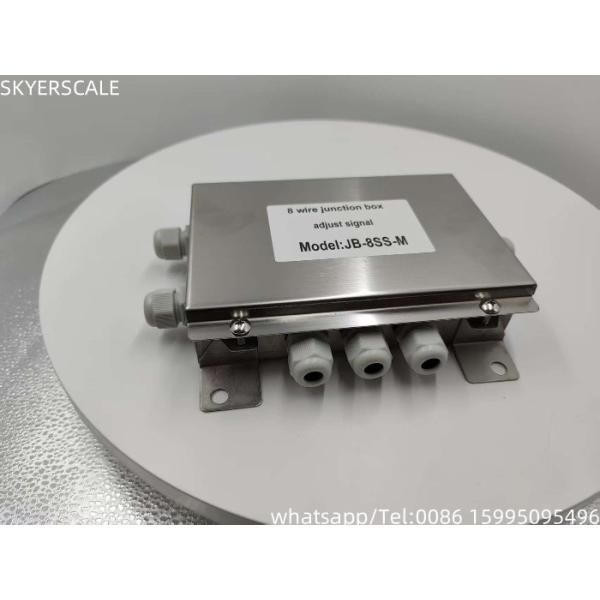 Buy Truck Scale JB-8 8 Wire Stainless Steel Junction Box For Weighbridge at wholesale prices