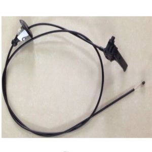 Peugeot Auto Accelerator Cable Black Color Steel Material After Sale 1 Years
