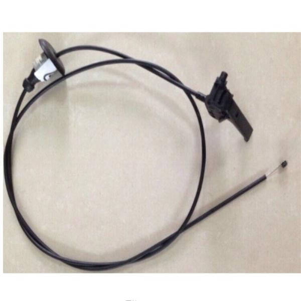 Peugeot Auto Accelerator Cable Black Color Steel Material After Sale 1 Years