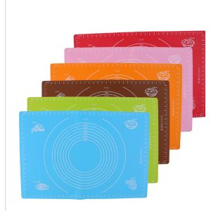 60X40CM Silicone Pastry Mat Rolling Dough Non Slip Extra Large Nonstick With