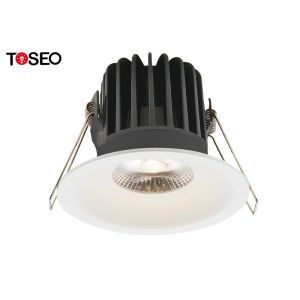 6000k White Deep Recessed LED Downlight 10W 38° Beam angle For Home