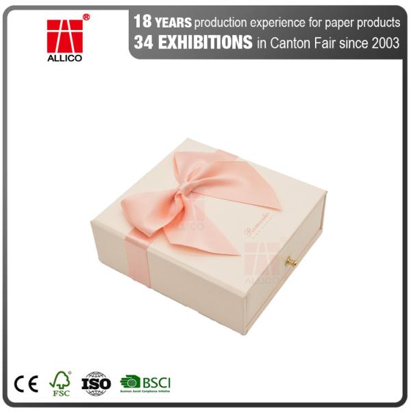 FSC Cardboard Jewelry Gift Box