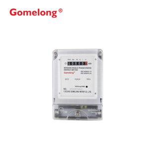 2022 Gomelong hot sale cheap price single phase types of electricity meter