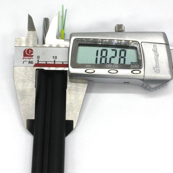 Self Supporting 1300nm GYTC8S Optic Fiber Cable 12core