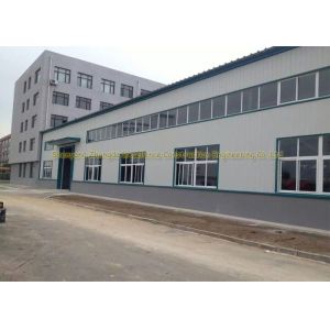Prefab Metal Building Q235 Warehouse Steel Structure Sound Proof