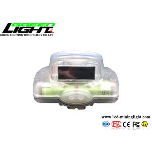 15000lux 232lum Portable Mining Headlight With OLED Time Display