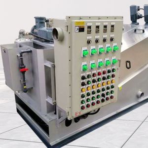 Agricultural Screw Press Sludge Dewatering Machine Stainless Steel