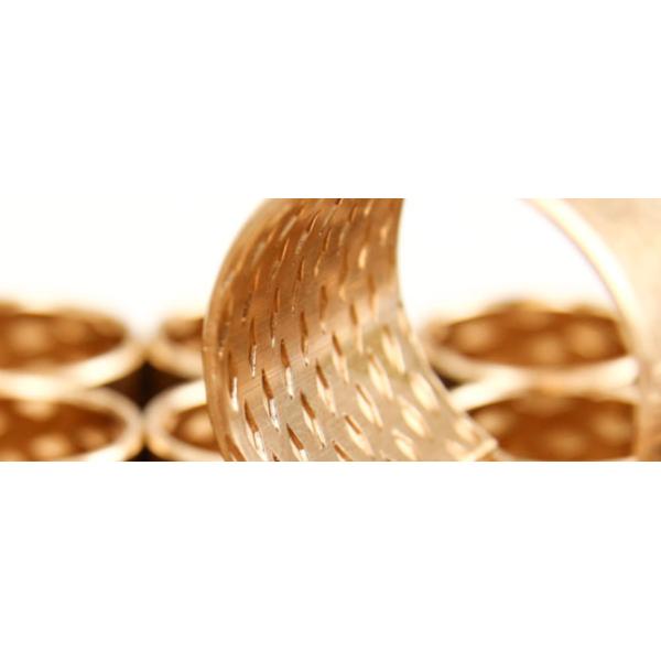 Cusn8 & Cusn6.5 Self Lubricating Plain Bearing Bronze Wrapped Bearings With Holes Strips