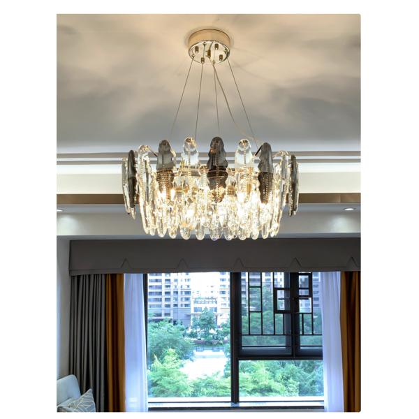 Living Room Girl Bedroom Decoration Rectangle Luxury traditional chandeliers(WH-CY-242)