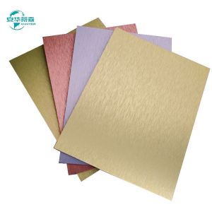 Special Brushed Treatment aluminium composite sheet Customizable 20mm For