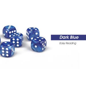 14mm 16mm D6 Engraved Board Game Dice Custom Logo