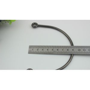 Women fashion top quality shoulder bag hardware light gold & gunmetal color 125