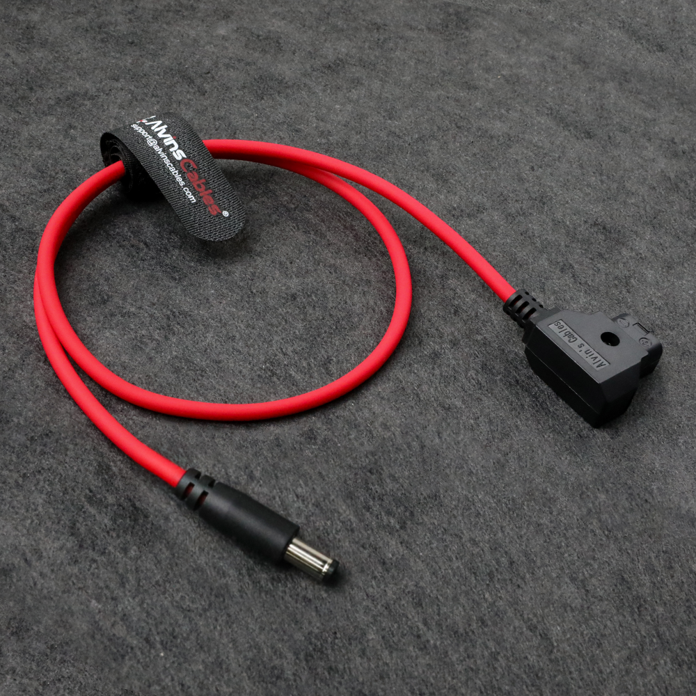Alvin's D-Tap to 2.1mm DC Power Cable for Atomos, Blackmagic, SmallHD