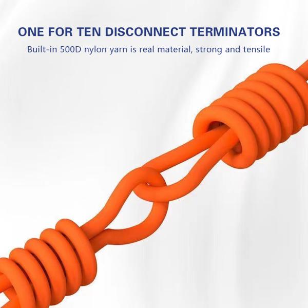 1m Durable Silicone Charging Cable with Zinc Alloy Connectors in Orange/Blue/White/Green CC60W / CL27W 480Mbps Cable