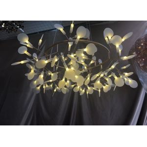 Modern Restaurant Pendant Lamp Bedroom Lighting Suspension Tree Branch Led