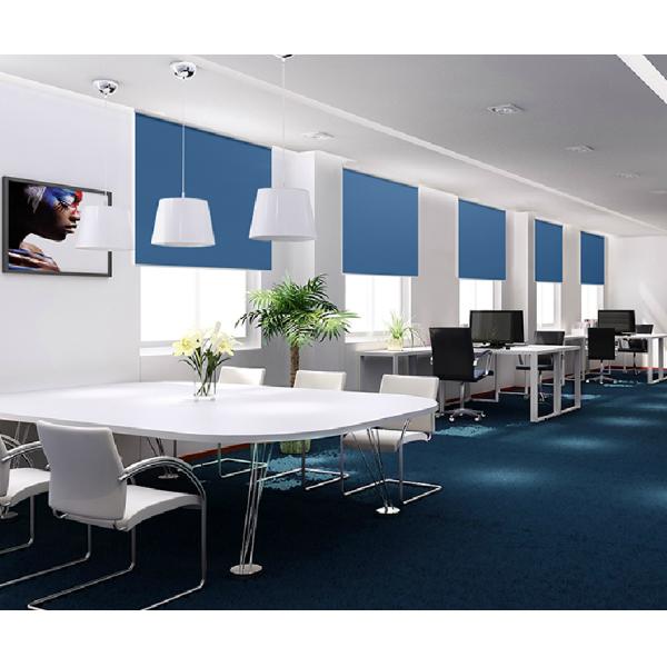 Home Decoration 270gsm Colorful Silver Backing Blackout Roller Blinds Fabric