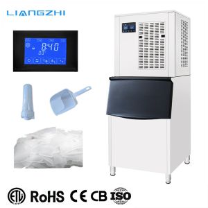 600kg Yield LZ-06 Suppliers Commercial Flake Ice Maker Machine with Ice Storage