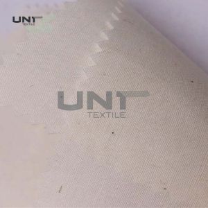 Twill Weave Pocketing Fusible Lining Fabric Plain Dyed Pattern