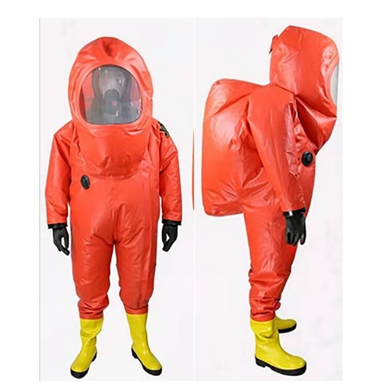 Buy Chemical Protective Firefighter Suit Enclosed Scba Space at wholesale prices