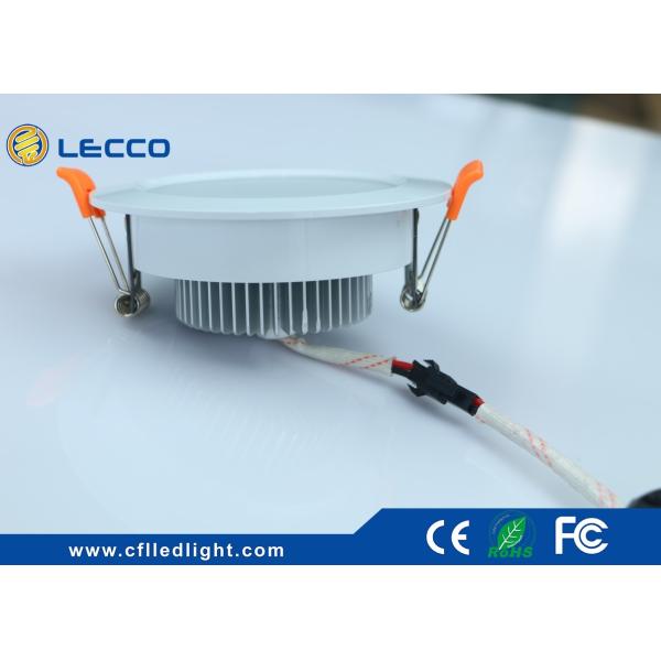 Mushroom Lathe Type SMD 5730 Epistar Chip LED Recessed Downlight 9W 100 LM / W