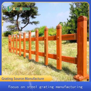 China Small PVC Lawn Welded Mesh Fencing Lawn Border Fence Guardrail on sale