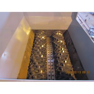 15ton/h Garbage Films Double Shaft Shredder Machine