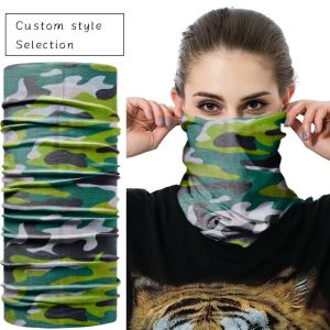 Neck Gaiter Half Face Cover Motorcycle Cotton Tube Bandana