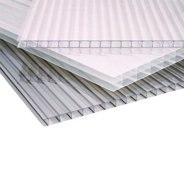 Buy Skylight Polycarbonate Sheet Twin Wall Polycarbonate Panels For Greenhouses at wholesale prices