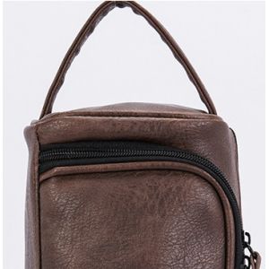 Digital Sublimation Printing PU Cosmetic Bag 19x13x10cm Makeup Vanity ROHS